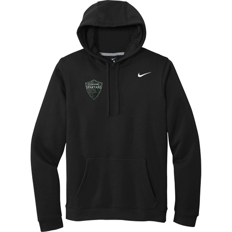 Lansing Spartans Nike Club Fleece Pullover Hoodie