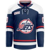 Metro Jr. Jets Girls Adult Player Sublimated Jersey