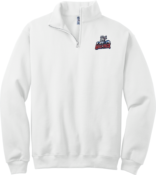 Hartford Jr. Wolfpack NuBlend 1/4-Zip Cadet Collar Sweatshirt