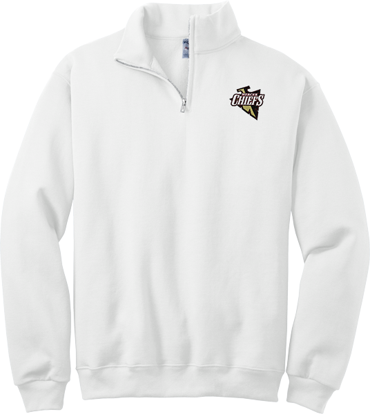 Mercer Chiefs NuBlend 1/4-Zip Cadet Collar Sweatshirt