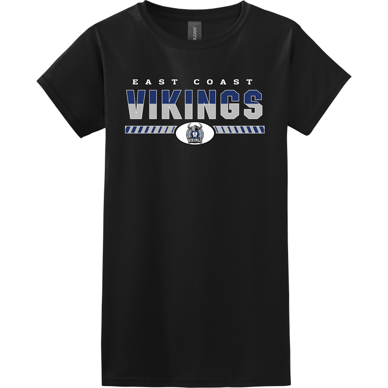 East Coast Vikings (Ladies) Softstyle Ladies T-Shirt