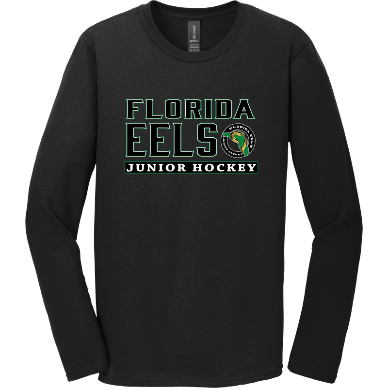 Florida Eels Softstyle Long Sleeve T-Shirt