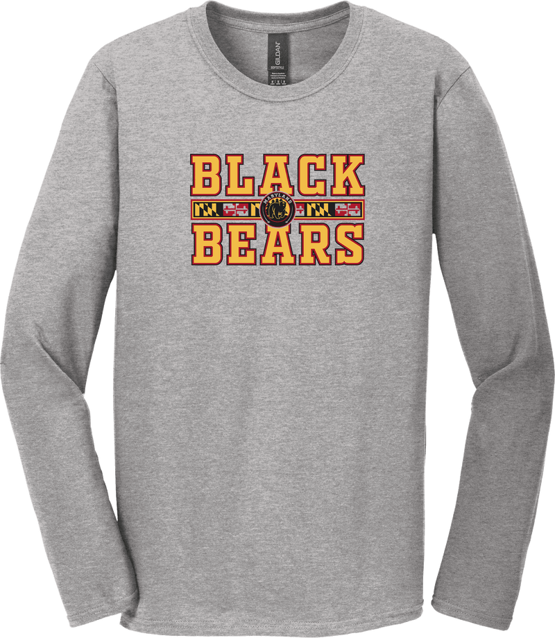 Maryland Black Bears Softstyle Long Sleeve T-Shirt