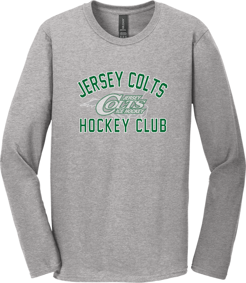 NJ Colts Softstyle Long Sleeve T-Shirt