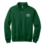 Wash U NuBlend 1/4-Zip Cadet Collar Sweatshirt