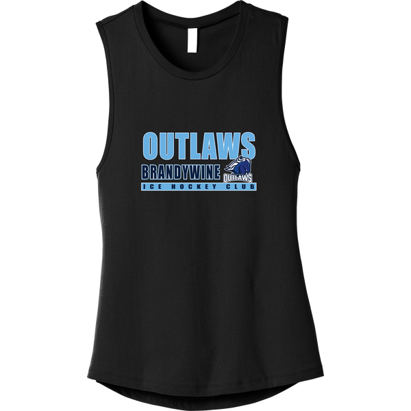 Brandywine Outlaws Womens Jersey Muscle Tank