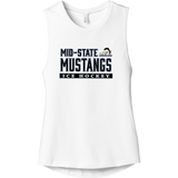 Mid-State Mustangs Womens Jersey Muscle Tank