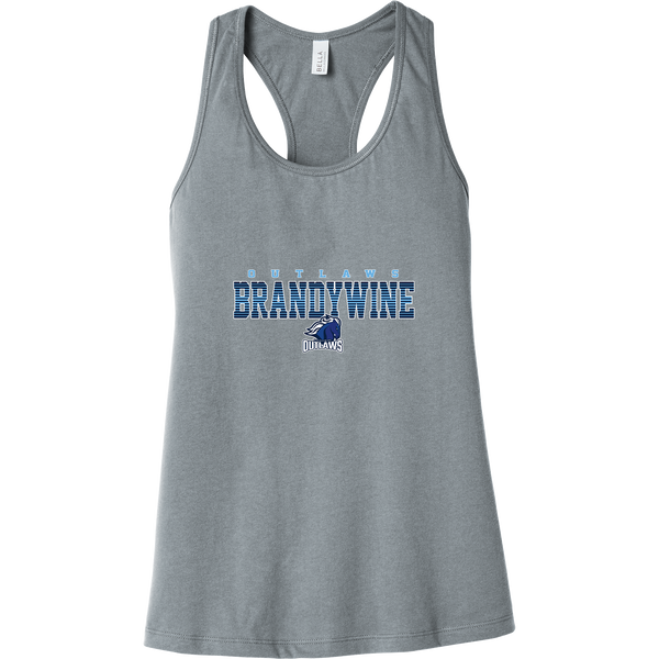 Brandywine Outlaws Womens Jersey Racerback Tank