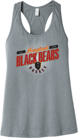 Maryland Black Bears Womens Jersey Racerback Tank