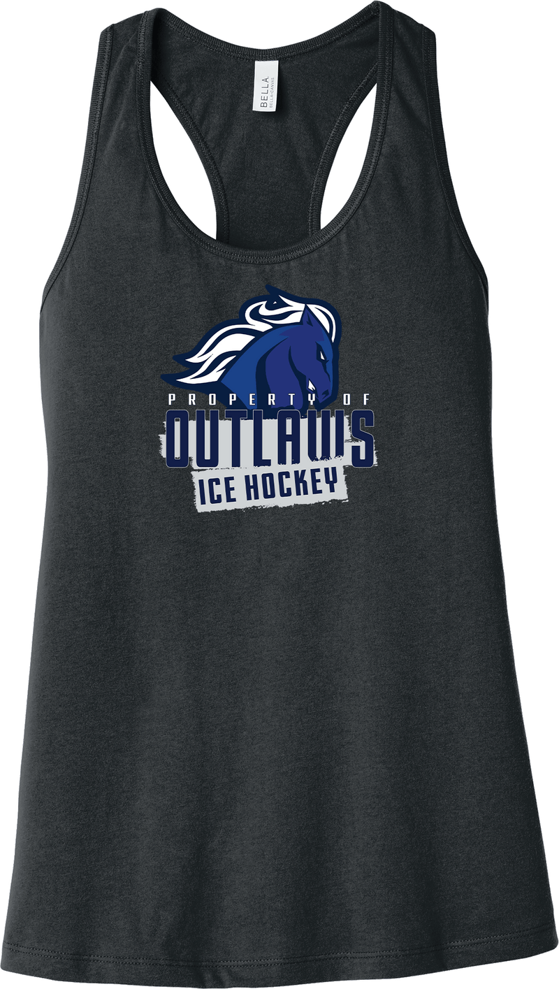 Brandywine Outlaws Womens Jersey Racerback Tank