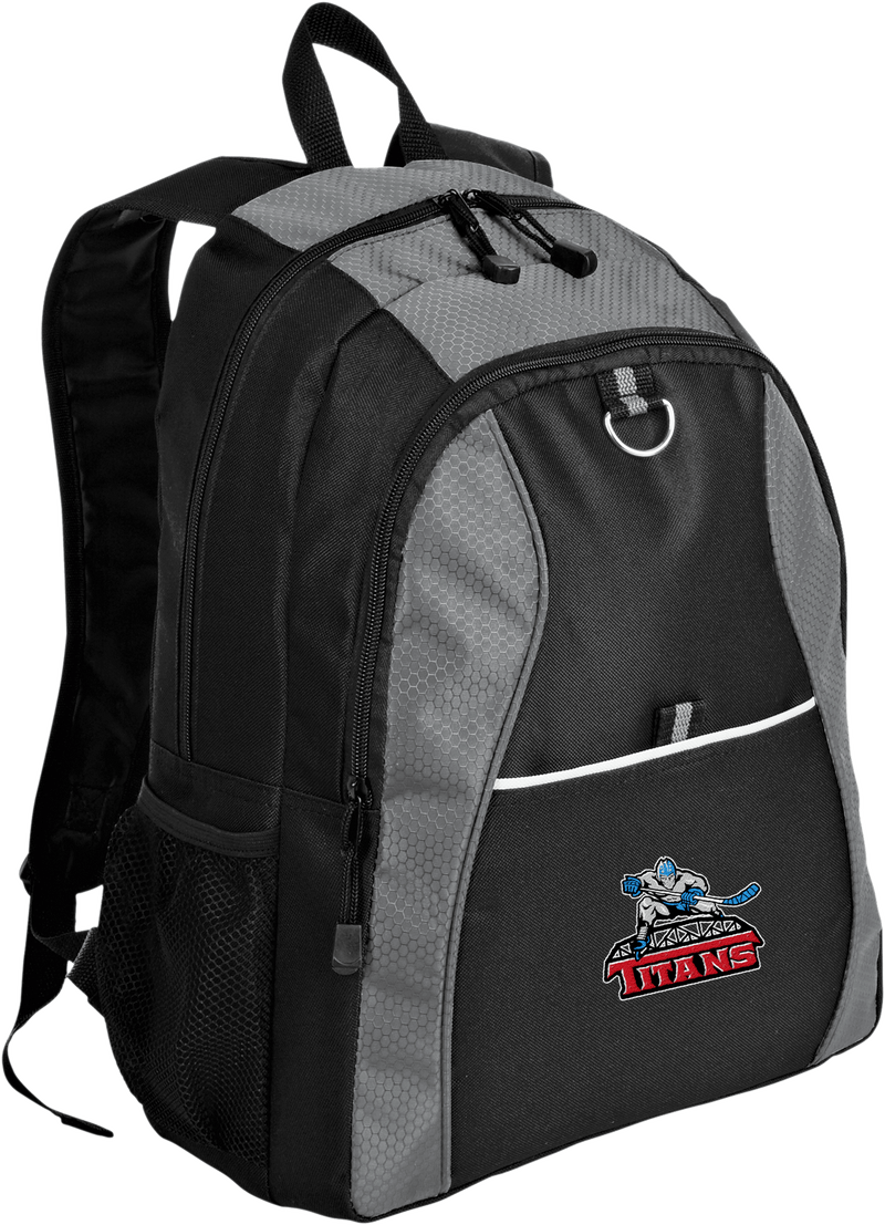 NJ Titans Contrast Honeycomb Backpack