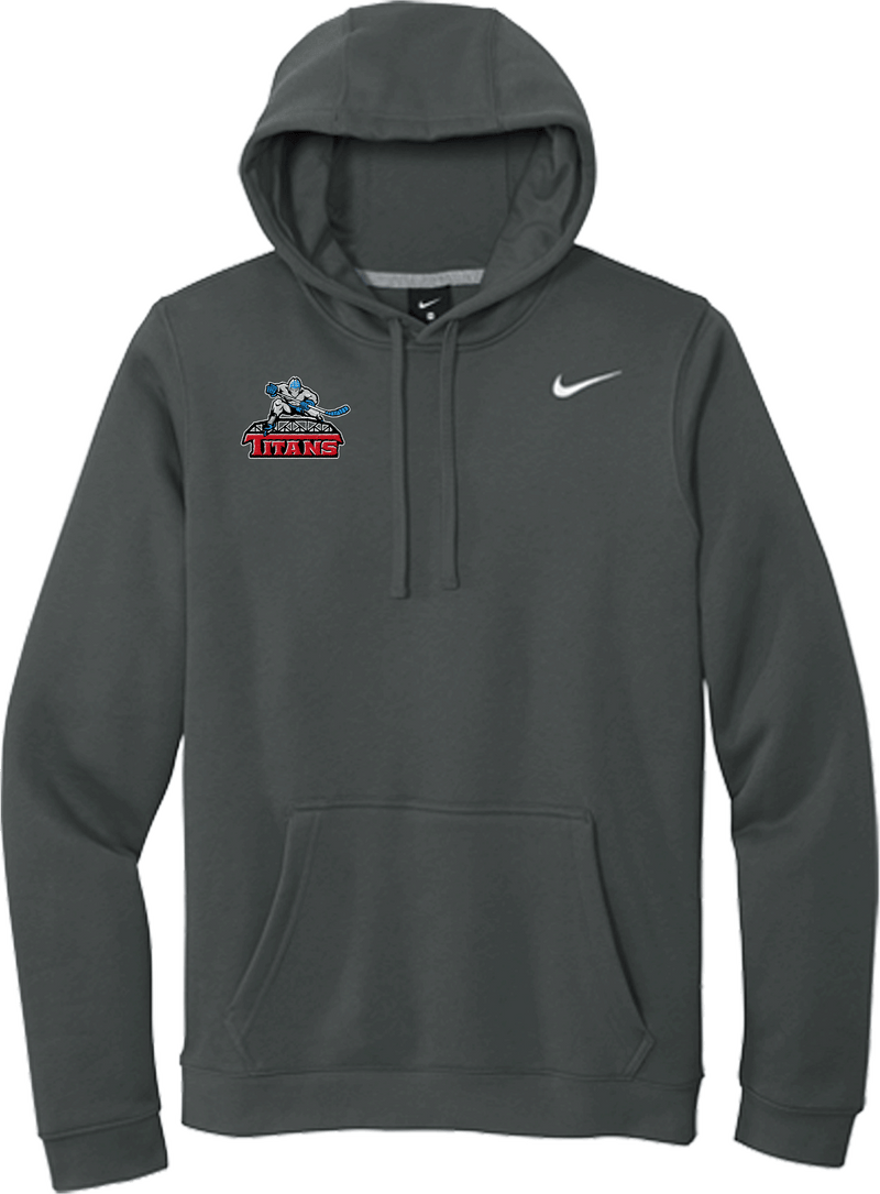 NJ Titans Nike Club Fleece Pullover Hoodie