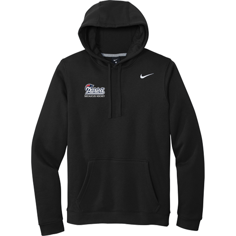 Secaucus Patriots Nike Club Fleece Pullover Hoodie