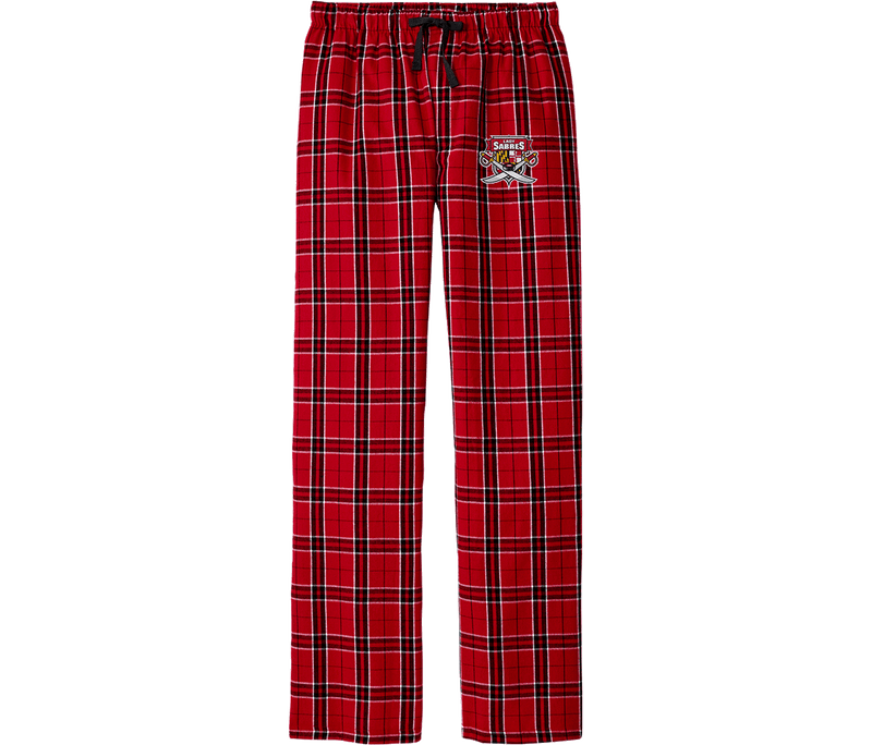 SOMD Lady Sabres Flannel Plaid Pant