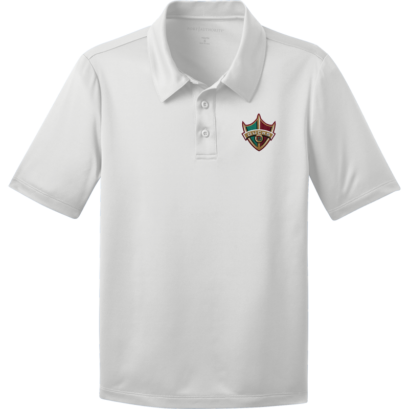 Delaware Ducks Youth Silk Touch Performance Polo