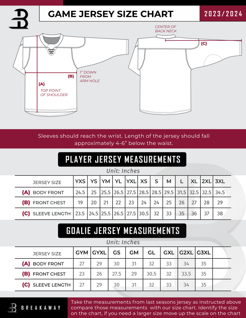 NJ Titans 2012/2013 Adult Player Jersey