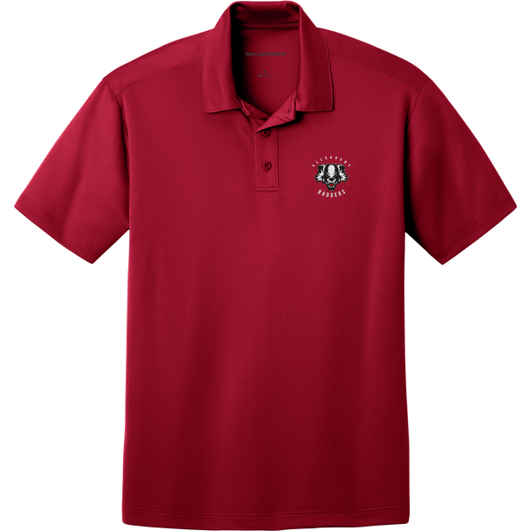 Scary Badgers Adult Silk Touch Performance Polo