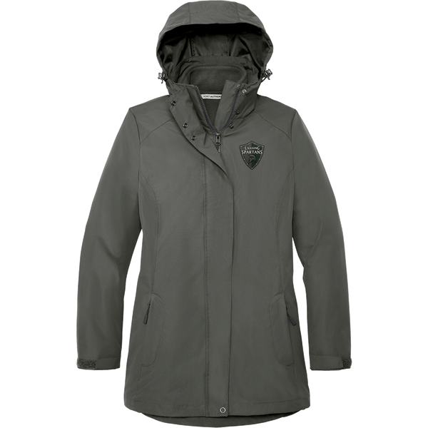 Lansing Spartans Ladies All-Weather 3-in-1 Jacket