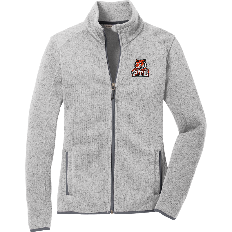 Princeton Tiger Lilies Ladies Sweater Fleece Jacket