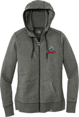 NJ Titans New Era Ladies French Terry Full-Zip Hoodie