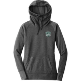 Biggby Barbarians New Era Ladies Tri-Blend Fleece Pullover Hoodie