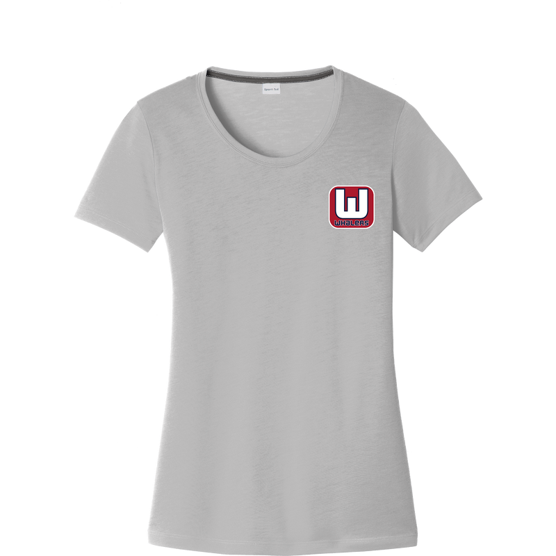 CT Whalers Tier 1 Ladies PosiCharge Competitor Cotton Touch Scoop Neck Tee