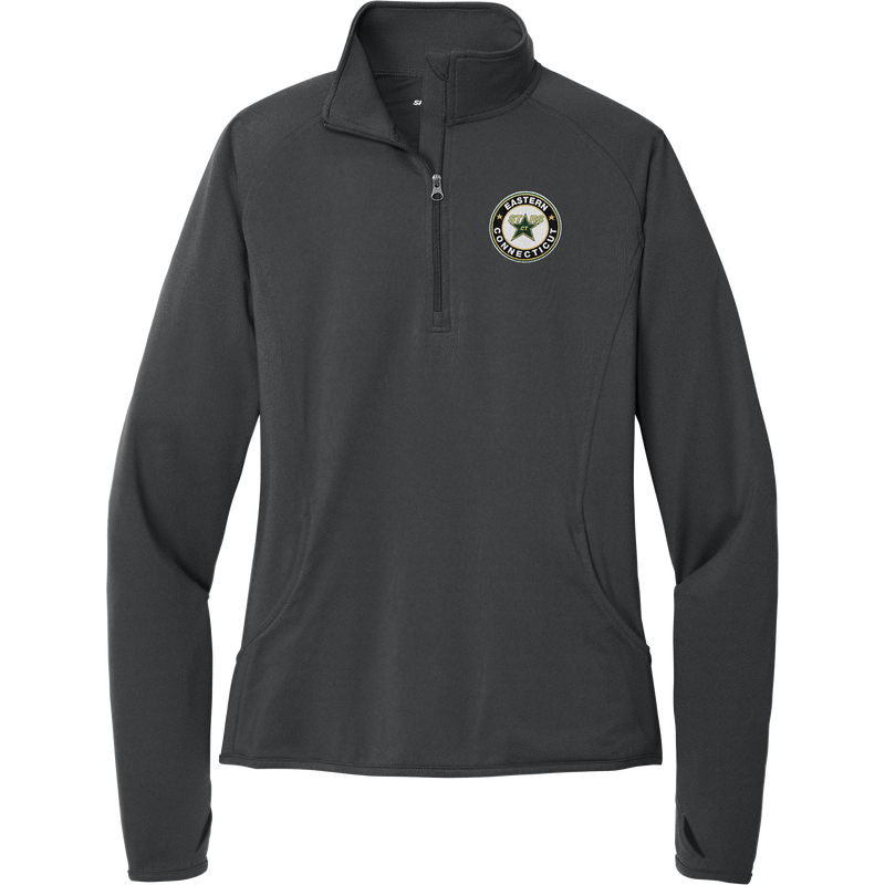 CT ECHO Stars Ladies Sport-Wick Stretch 1/4-Zip Pullover