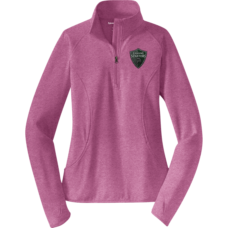 Lansing Senators Ladies Sport-Wick Stretch 1/4-Zip Pullover