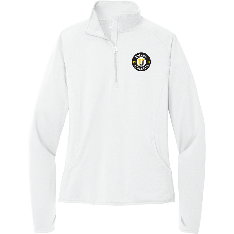 Upland Country Day School Ladies Sport-Wick Stretch 1/4-Zip Pullover