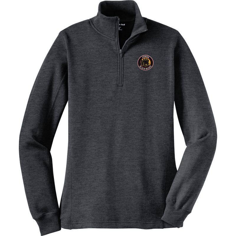 MD Jr. Black Bears Ladies 1/4-Zip Sweatshirt