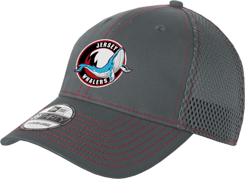 Jersey Shore Whalers New Era Stretch Mesh Contrast Stitch Cap