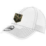 NJ Raiders New Era Stretch Mesh Contrast Stitch Cap