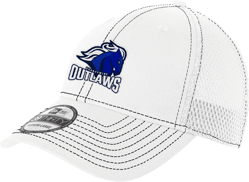 Brandywine Outlaws New Era Stretch Mesh Contrast Stitch Cap