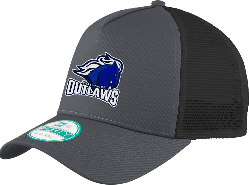 Brandywine Outlaws New Era Snapback Trucker Cap