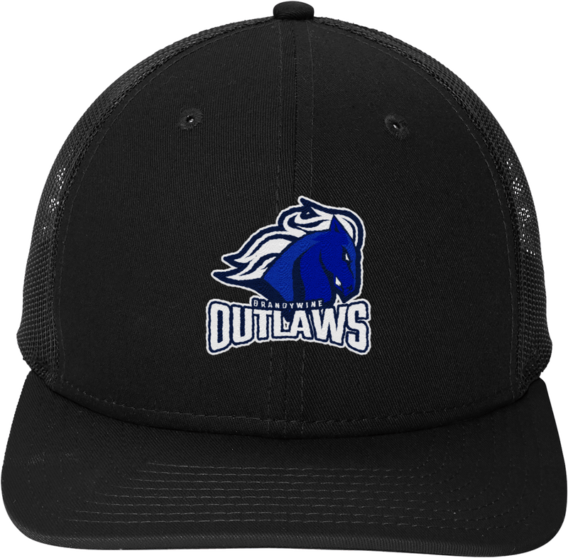 Brandywine Outlaws New Era Snapback Low Profile Trucker Cap