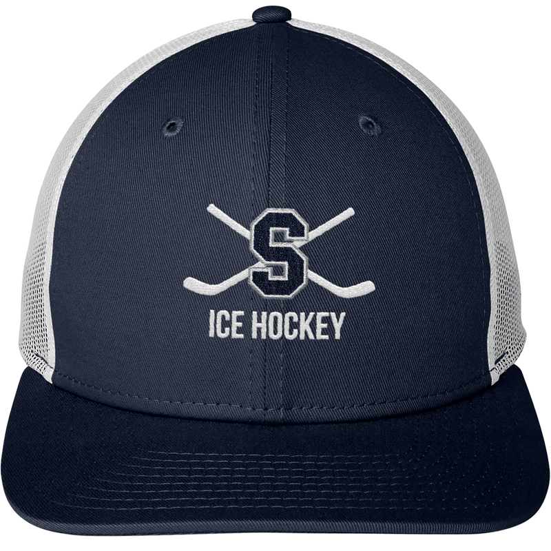 Midd South Hockey New Era Snapback Low Profile Trucker Cap