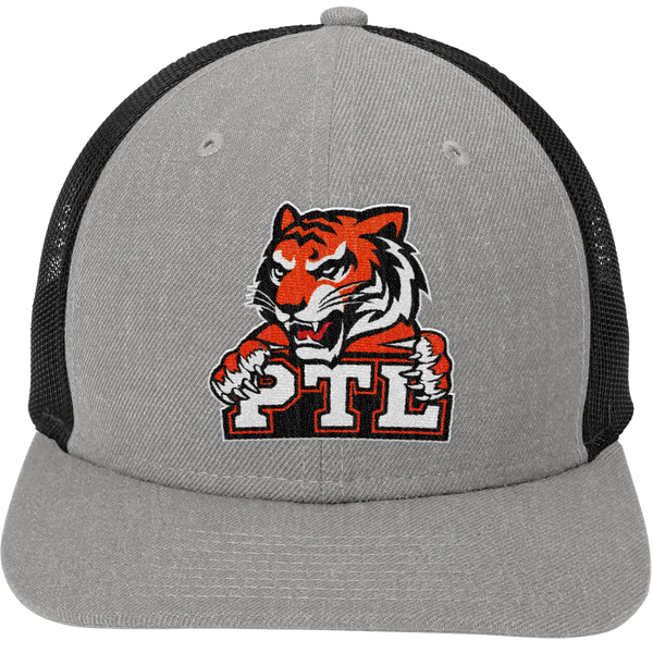 Princeton Tiger Lilies New Era Snapback Low Profile Trucker Cap