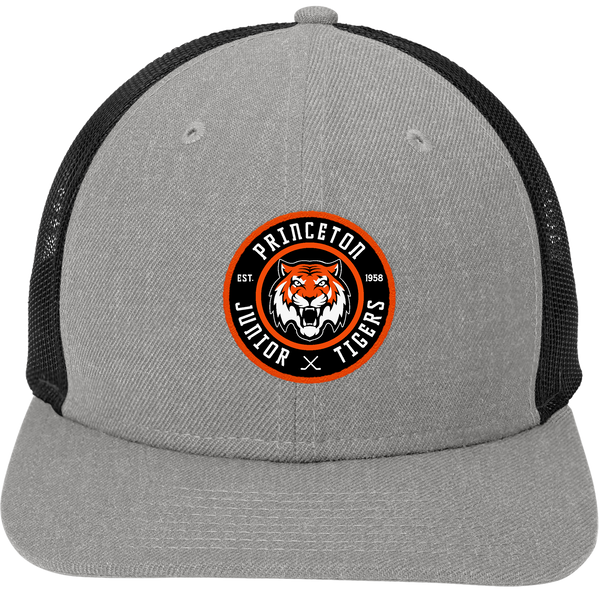 Princeton Jr. Tigers New Era Snapback Low Profile Trucker Cap