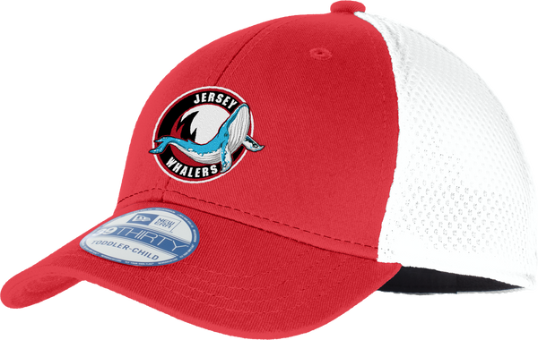 Jersey Shore Whalers New Era Youth Stretch Mesh Cap