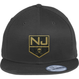 NJ Raiders New Era Flat Bill Snapback Cap