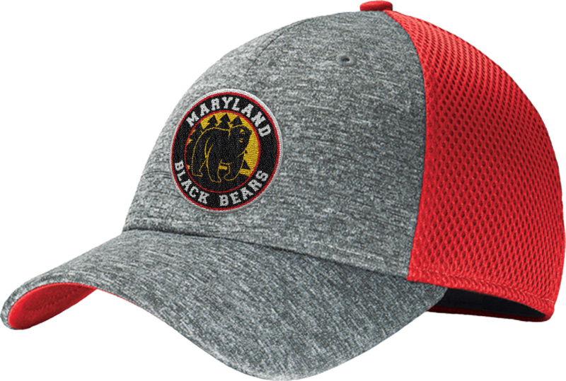 Maryland Black Bears New Era Shadow Stretch Mesh Cap