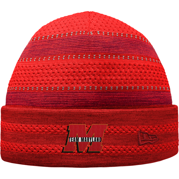 Team Maryland New Era On-Field Knit Beanie