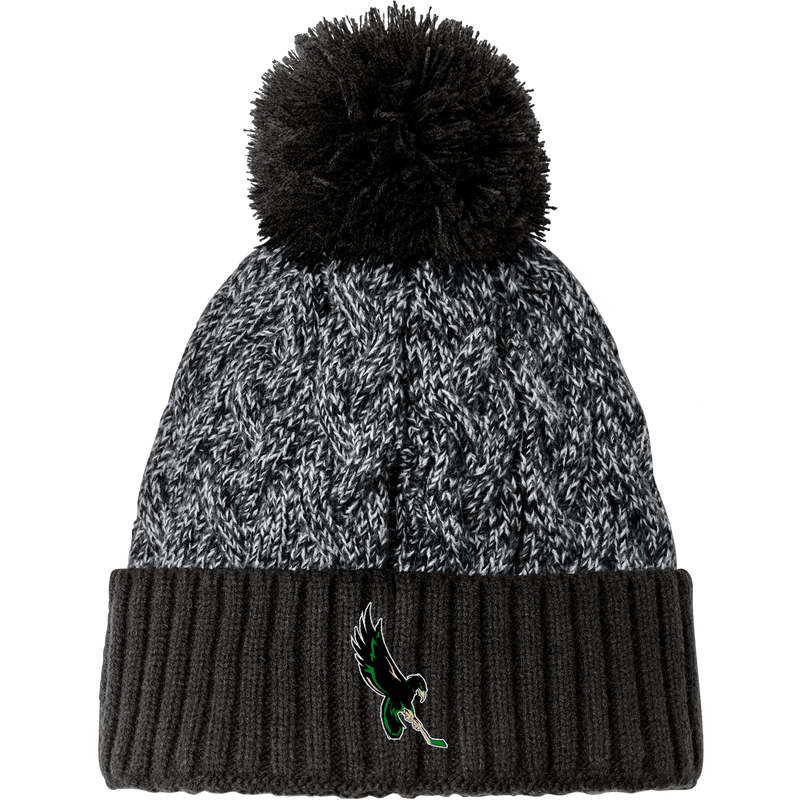 Wilmington Nighthawks New Era Marled Knit Pom Beanie