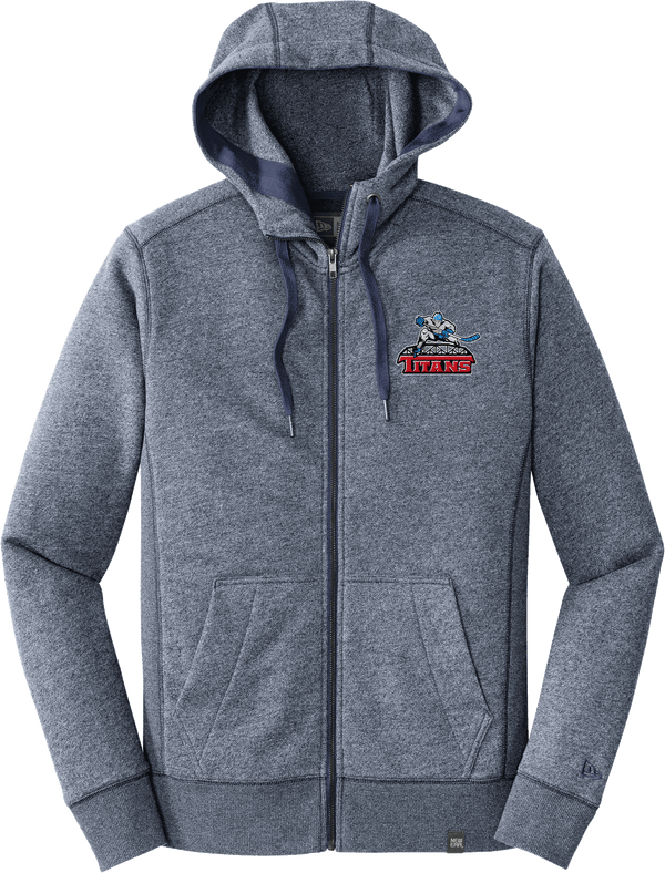 NJ Titans New Era French Terry Full-Zip Hoodie