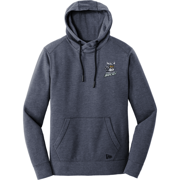 Hard Edge Hockey New Era Tri-Blend Fleece Pullover Hoodie