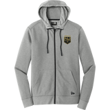 NJ Raiders New Era Tri-Blend Fleece Full-Zip Hoodie