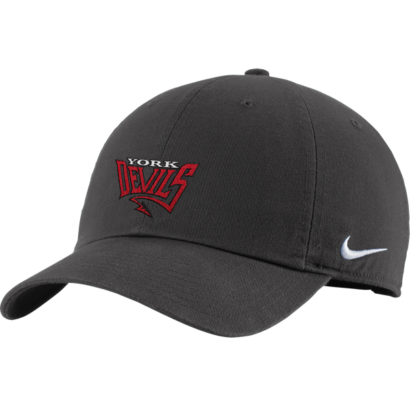 York Devils Nike Heritage Cotton Twill Cap