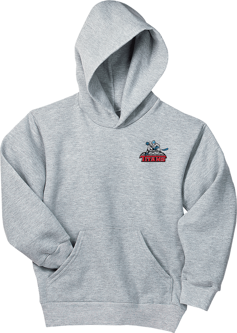 NJ Titans Youth EcoSmart Pullover Hooded Sweatshirt