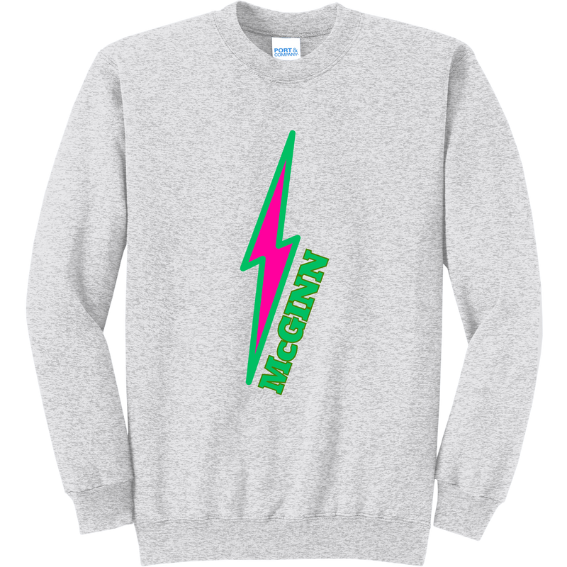 McGinn "Lightning Bolt" Core Fleece Crewneck Sweatshirt