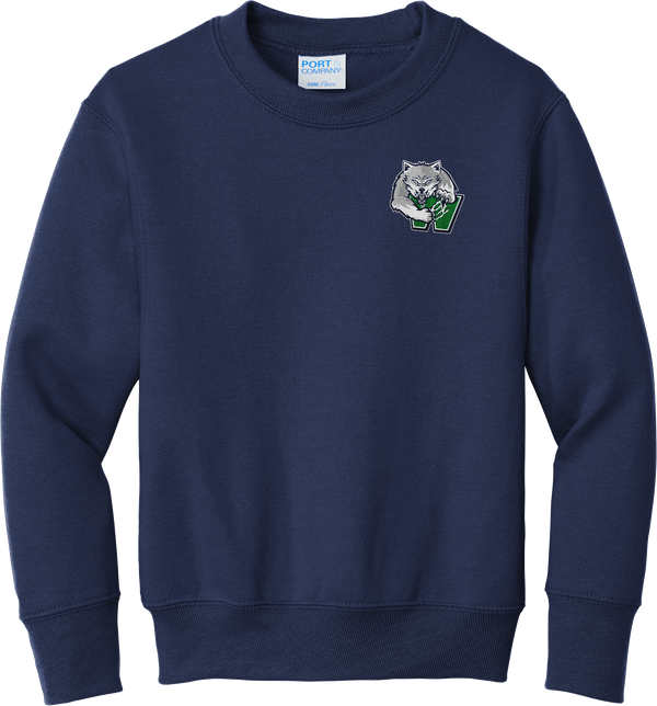 Woodbridge Wolfpack Youth Core Fleece Crewneck Sweatshirt
